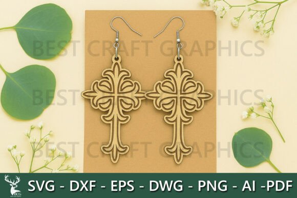Bible Verse Cross Earrings Review for Real Embroidery Projects