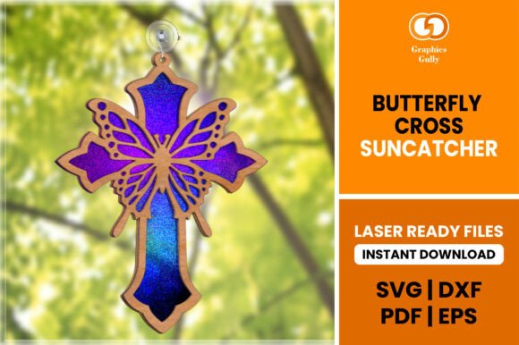 Butterfly Cross Suncatcher SVG Review for Real Projects