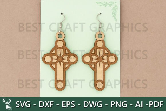 Catholic Cross Earrings Laser Cut Review for Real Projects