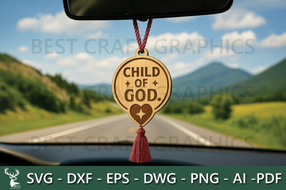 Child of God Laser Cut Car Hanger Review for Real Projects