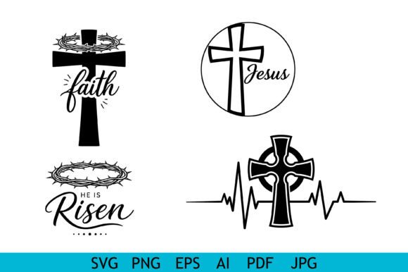 Christian Cross Faith SVG Bundle Review for Real Embroidery Projects