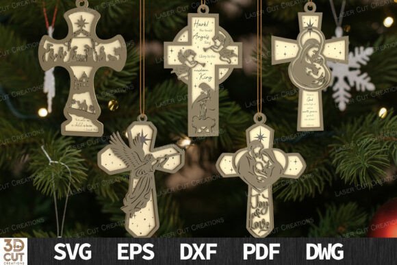Christian Cross Nativity Ornament Bundle Review