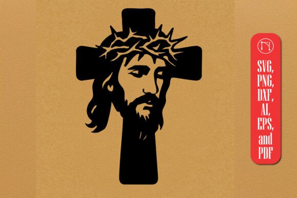Christian Crosses Laser Cut SVG for Faith-Inspired Embroidery