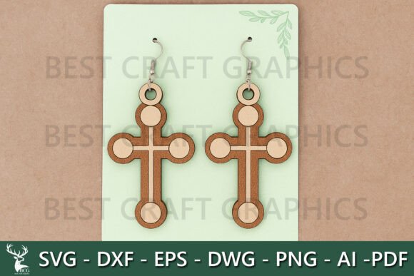 Christian Dangle Earrings Set Review for Embroidery Projects