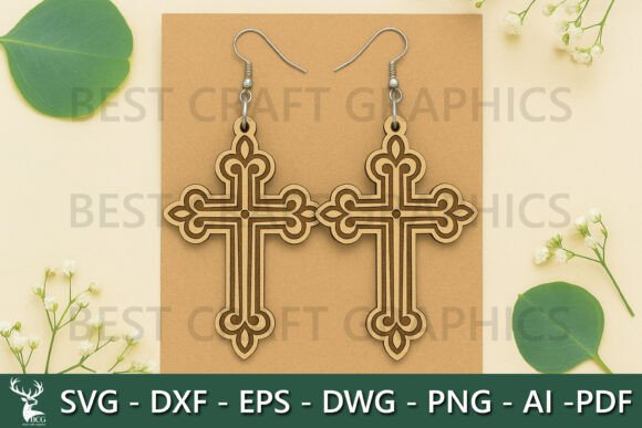 Christian Fish Hook Earrings: A Faith-Fueled Embroidery Design Review