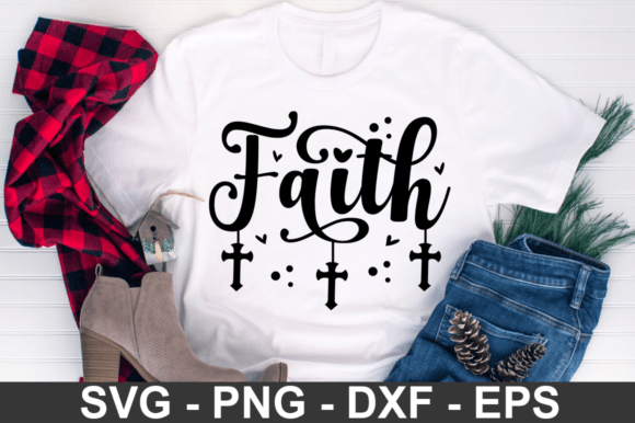 Faith SVG T-shirt Design Review for Real Projects
