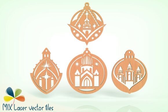 Holy Church Christmas Laser Ornament SVG Review: Faith-Filled Holiday Embellishment