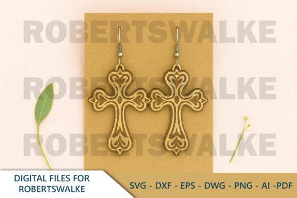 Holy Spirit Dove Earrings: A Spiritual Embroidery Design for Real Projects