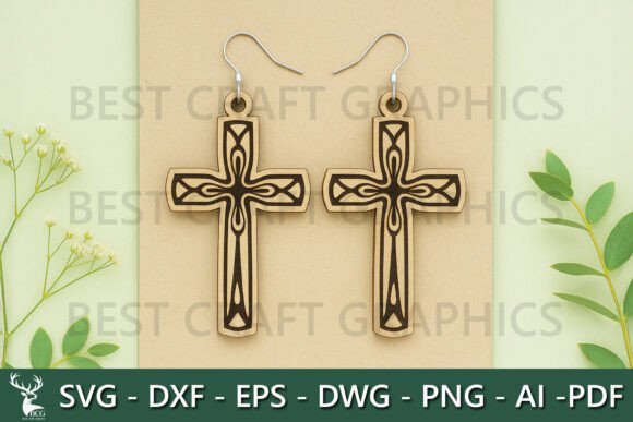 Holy Spirit Earrings – Glowforge File Review for Real Projects