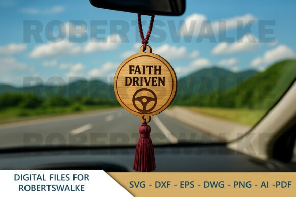 Reviewing the Faith Driven Steering Wheel Charm for Real Embroidery Projects