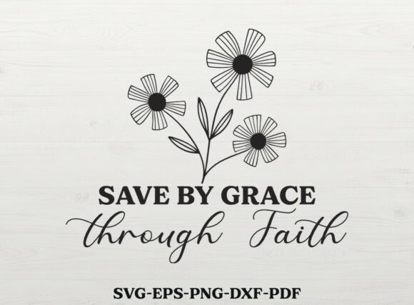 Save by Grace Through Faith SVG Review for Real Embroidery Projects